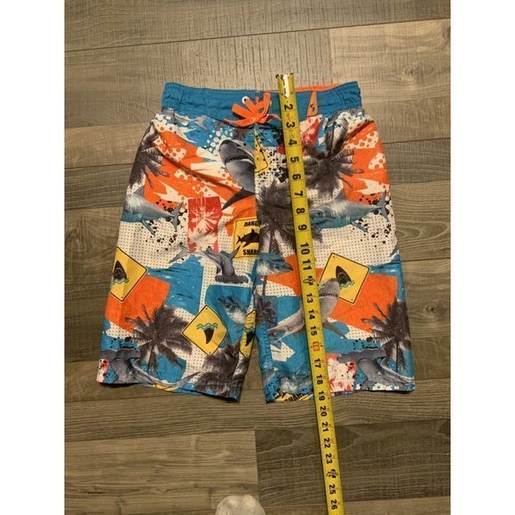 Zeroxposur Youth Swim Trunks Board‎ Shorts Size Medium 10/12 - Picture 8 of 10